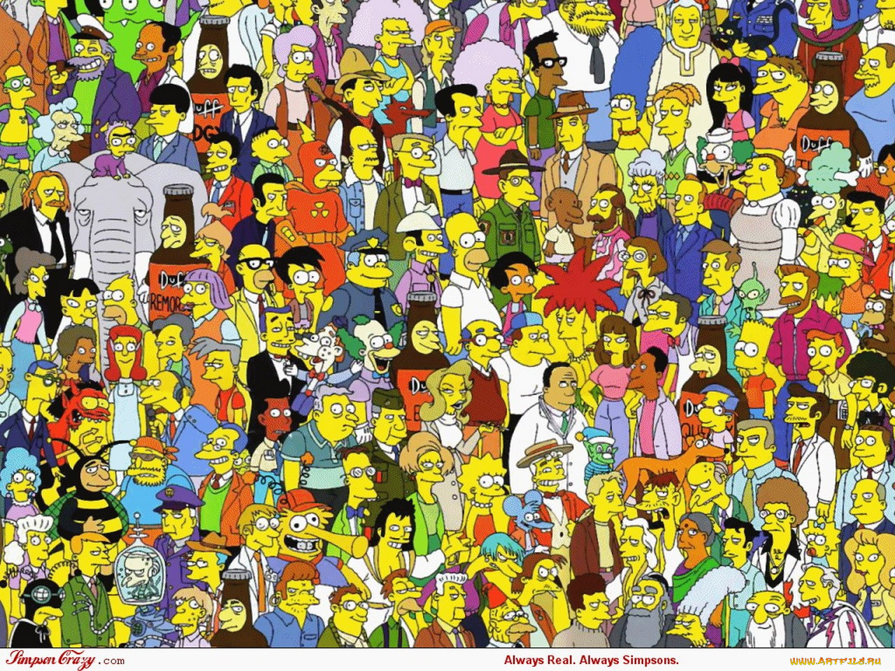 , the, simpsons